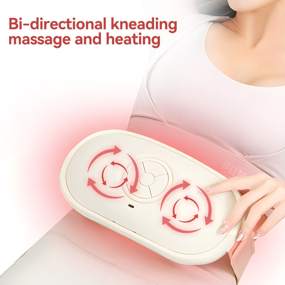 Smart Heating Massager  Human Hand Simulation Abdominal Massager  Red Light Heat Therapy Portable Home Use Ideal Gift Choice