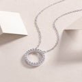 As You Wish - Set With Top-quality Moissanite Fashionable Light Luxury Jewelry, Silver Pendant Necklace S925, Silver-plated Platinum