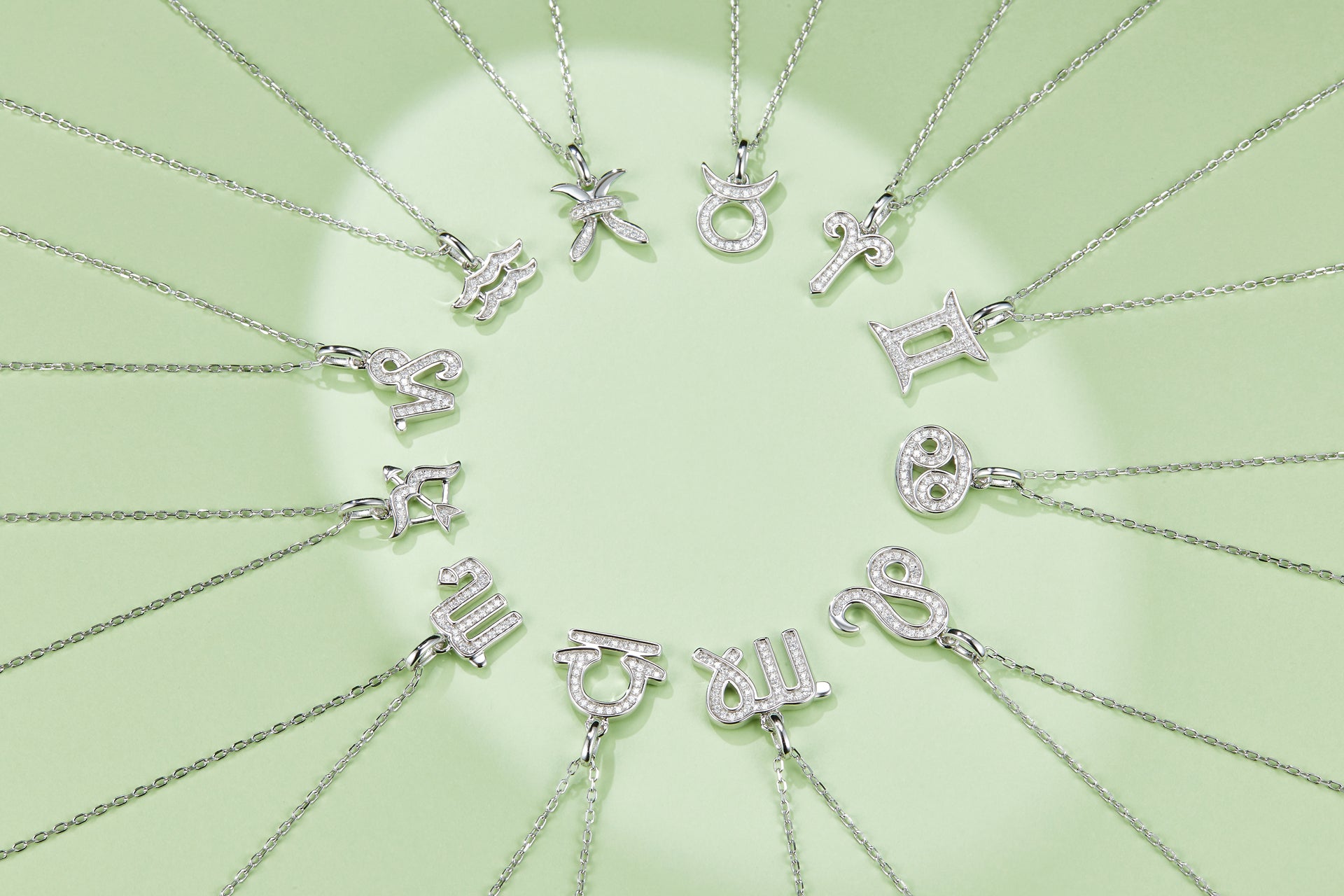 12 Zodiac Signs - Cancer, Set With Top-quality Moissanite, Luxurious And Fashionable Light Luxury Trend Jewelry, Silver Necklace, Pendant S925, Silver-plated Platinum