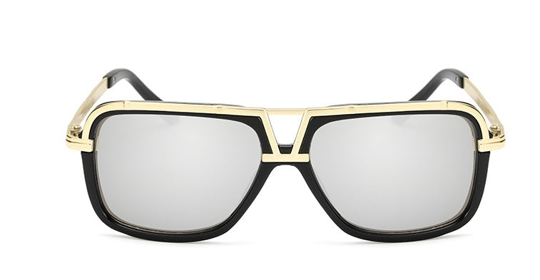 Men's Sunglasses Retro Big Frame Toad Sunglasses
