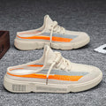 2025 Half Slippers Men's Heel Free Non slip Casual Board Shoes