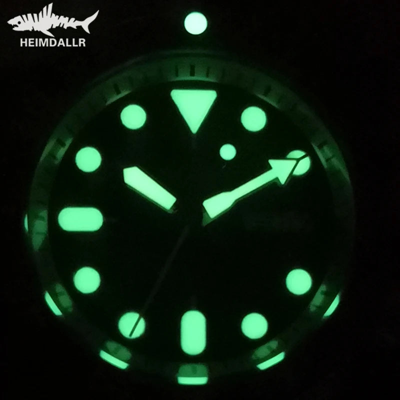 HEIMDALLR Sharkey SKX007 Vintage Diver Watch Mechanical Men Watches 200M Sapphire crystal Luminous NH36 Automatic Movement watch