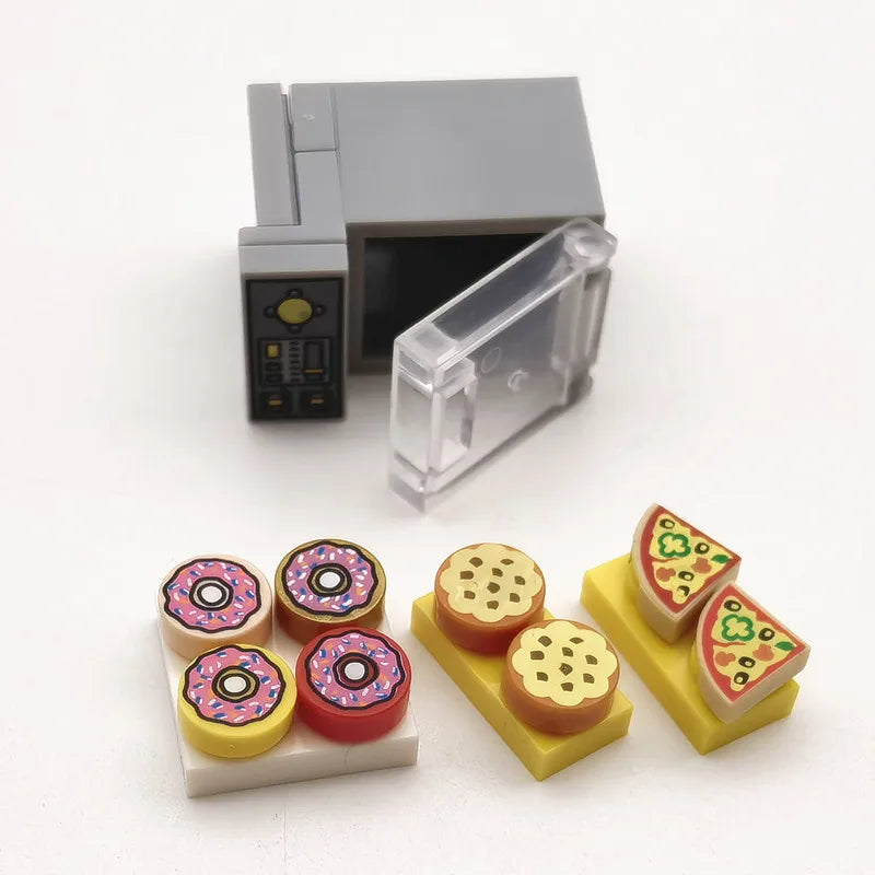 MOC House Furniture Building Blocks City Kitchen Accessories DIY Toys Bed Sofa Piano Bricks Parts Toys for Kids Boys Gifts
