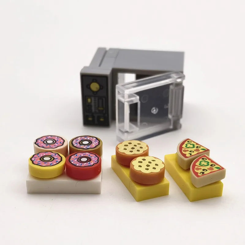 MOC House Furniture Building Blocks City Kitchen Accessories DIY Toys Bed Sofa Piano Bricks Parts Toys for Kids Boys Gifts