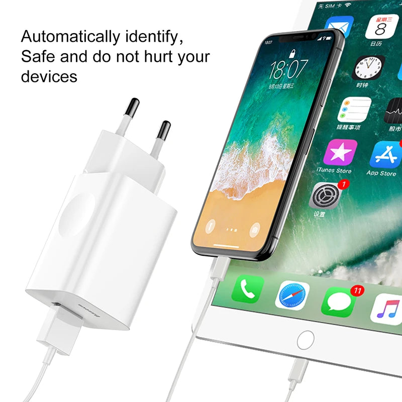 Baseus 24W USB Charger Quick Charge 3.0 QC3.0 Fast Charging USB Wall Phone Charger Adapter For iPhone 12 11 Pro XS Max XR Xiaomi
