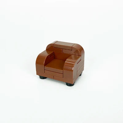 MOC House Furniture Building Blocks City Kitchen Accessories DIY Toys Bed Sofa Piano Bricks Parts Toys for Kids Boys Gifts