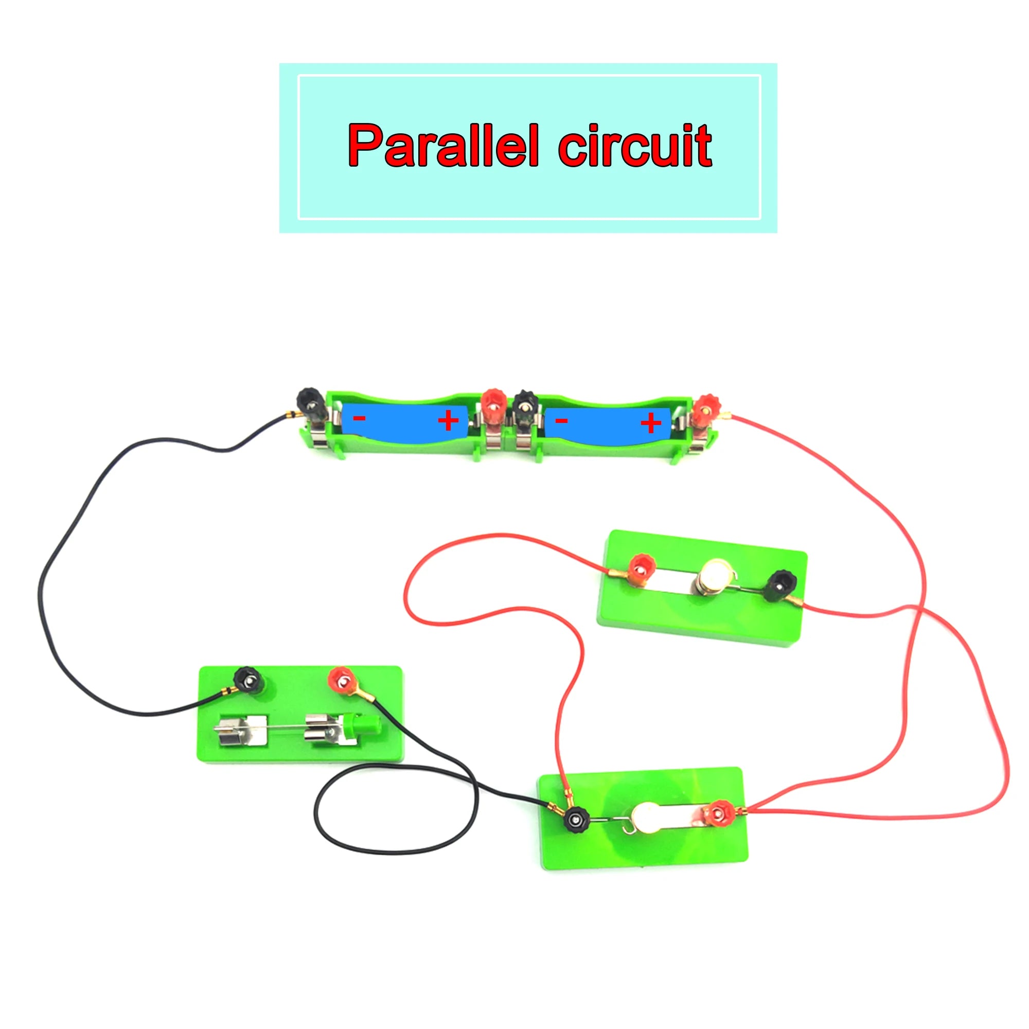 Student Educational School Physics Labs Electrical Series Parallel Circuit Light Bulb science Electricity Learning experiment