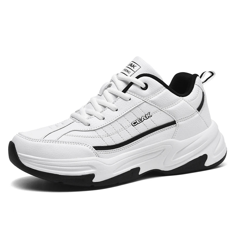Men's new sports shoes four season casual fashion versatile wear-resistant comfortable thick soled sports shoes running sneakers