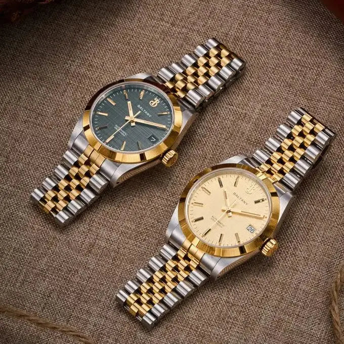 Baltany Men Automatic Watch 36mm Mechaical Wristwatch Sapphire Mirror 10ATM Waterproof  Luminous NH35