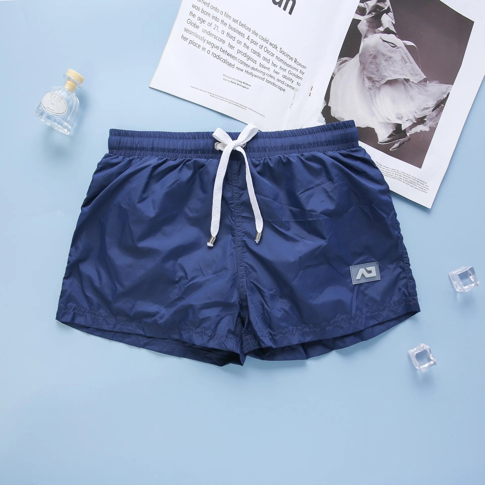 ADDICTED new quick-drying men's and women's shorts breathable casual beach sports loose couple swimming trunks tide AD4-M356