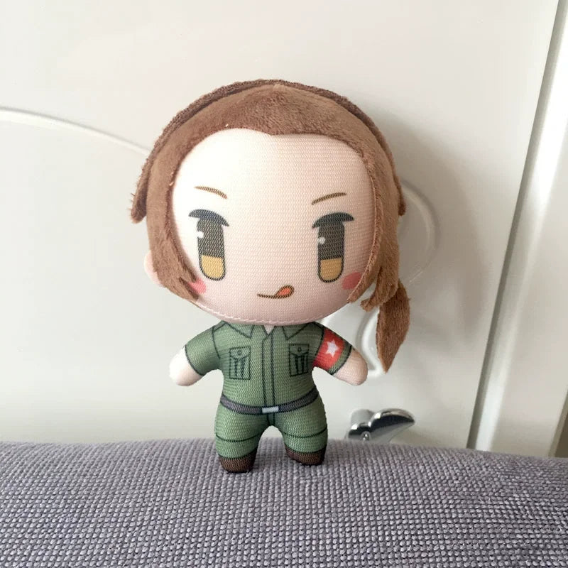 Hetalia Cotton Doll Aph Anime Merchandise Wang Yao 10cm Mochi Mascot Pendant Decoration Collection Holiday Gifts Toys Cute
