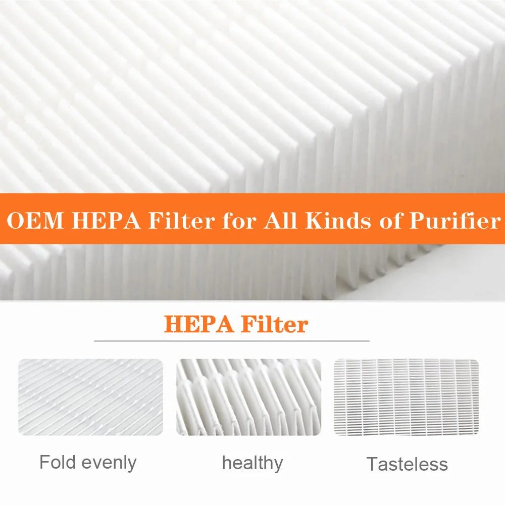 1set For Panasonic Air Purifier F-VXH50R F-VXR50R F-VXH50A F-VXH50H F-VXH50M Replacement HEPA Filter and Activated Carbon Filter