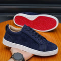 Luxury Suede Shoes Man European Station Men's Sneakers Skateboard Shoes Versatile Trendy Couple's Casual Fashion Leisure Shoes