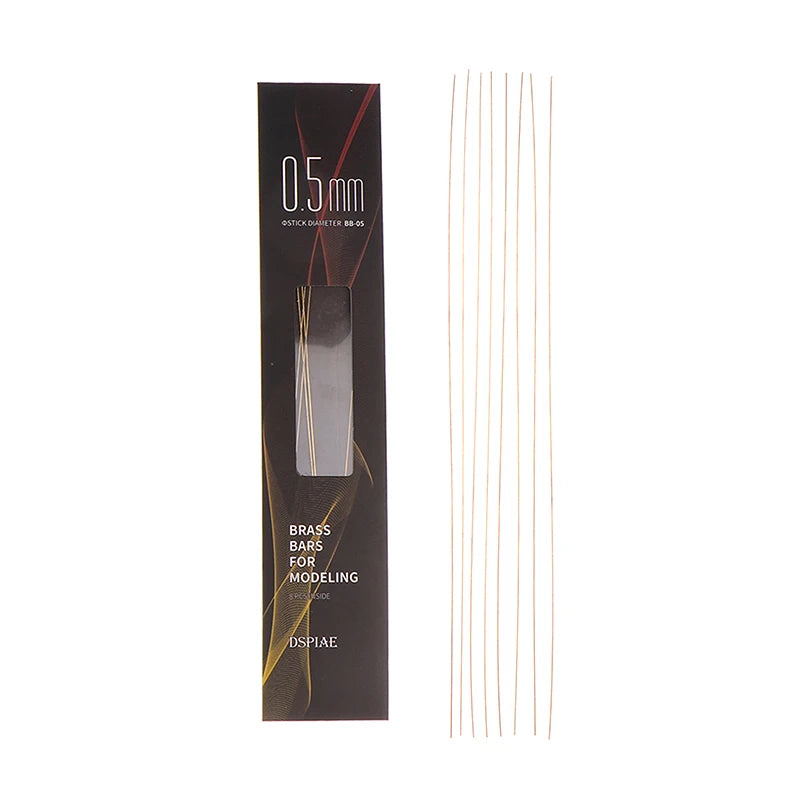 1Box 0.5mm-3.0mm BB Series Brass Rod Model Building Tools Fixing Rod For Model DIY Accessories