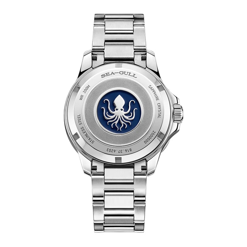 Seagull Ocean Series Men Watch Top Brand Automatic Mechanical Watch Luminous Wristwatch 200M Diving Watch relojes hombre 6203