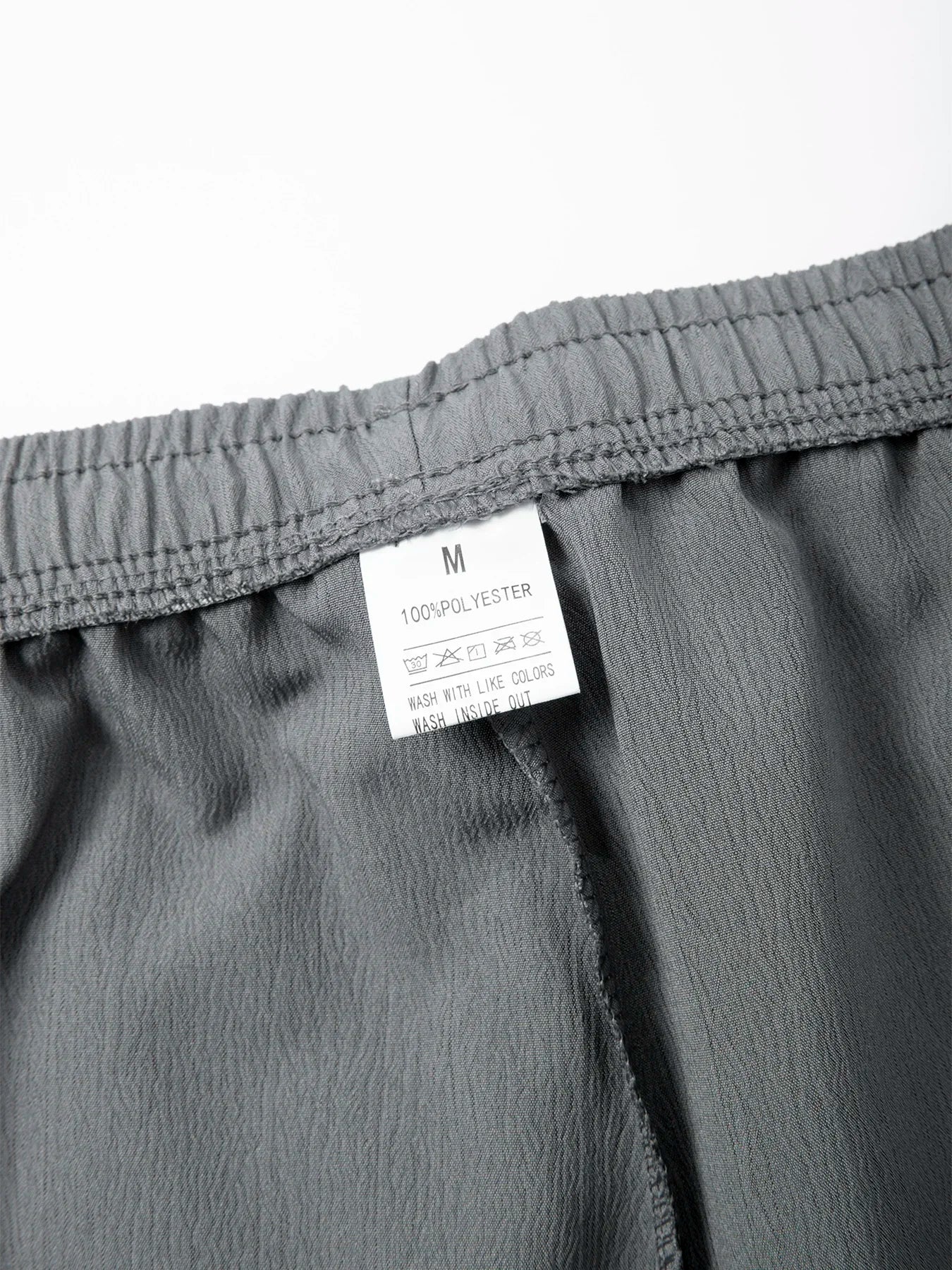 Men's Casual Straight Trousers Summer Autumn Breathable Solid Color Long Pants Drawstring Fitness Sweatpants Men Streetwear