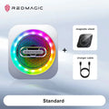 Redmagic 6 Pro Cooler 30W VC Liquid Cooling Radiator Magnetic Fan Cooler RGB LED AI Temperature Control For Mobile Phone Tablet