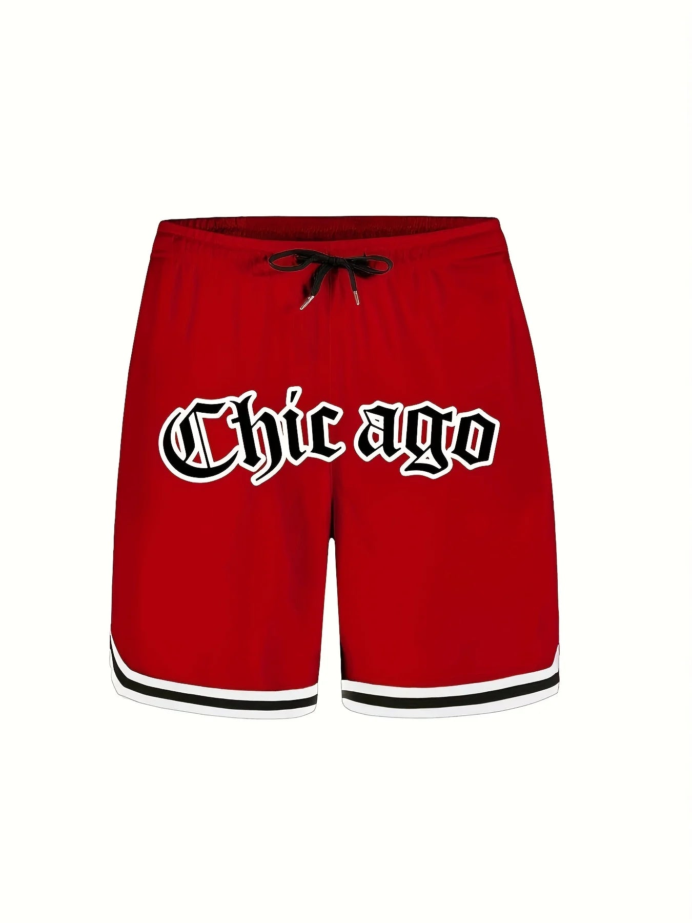 2025 Summer new casual, fashionable, comfortable, lightweight, quick-drying, breathable 3D digital printed men's shorts