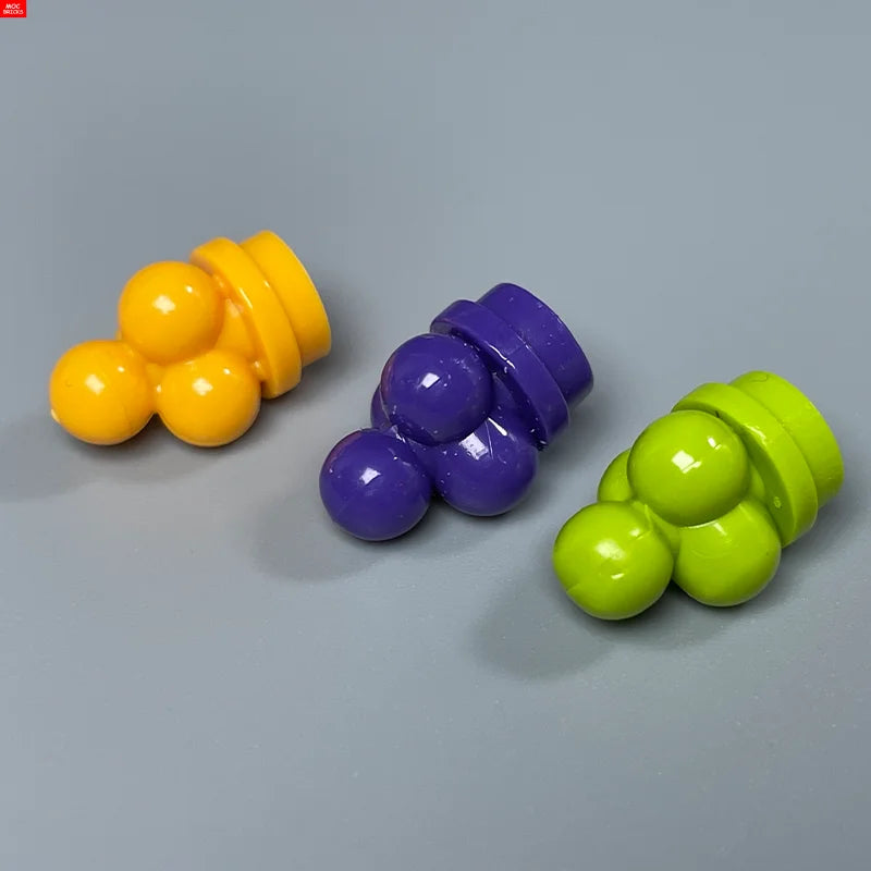 MOC Bricks Sugar Ice Cream Sweet Italian Food Dessert City Street Educational DIY Building Blocks Children's Toys Plastic Dolls