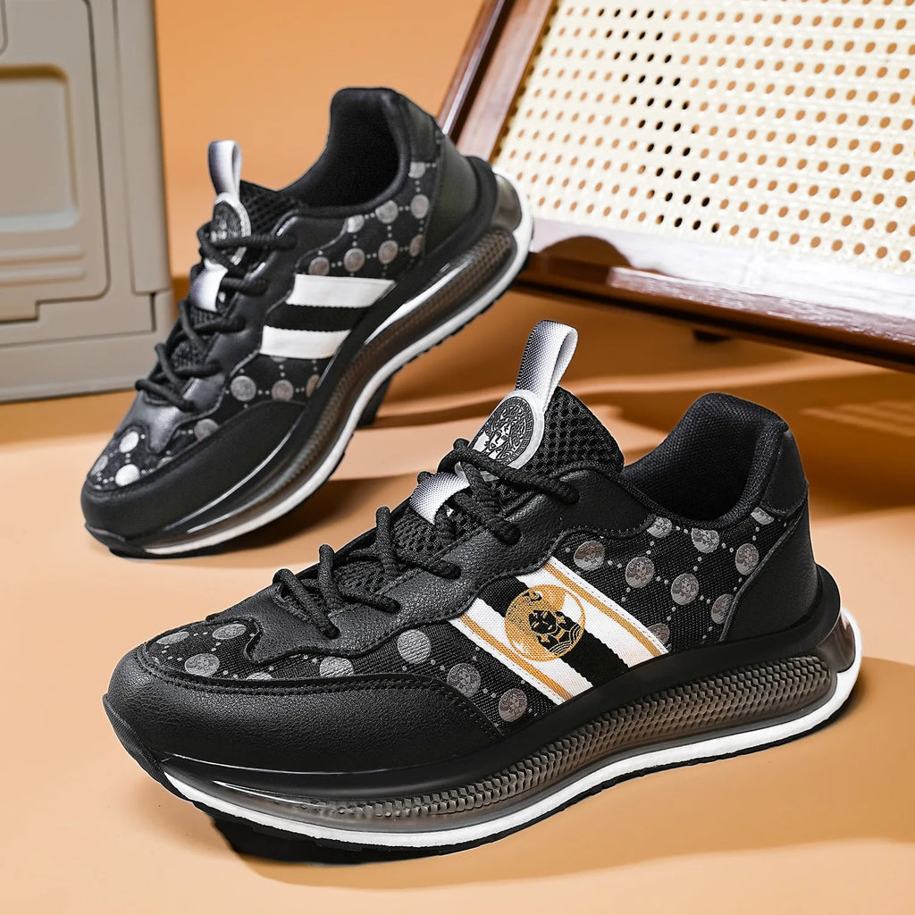2025 New Man Walking Shoes Couple Footwear Thick Sole Brand Men Casual Shoes Fashion Sneakers Male Luxury Shoes Outdoor Sport