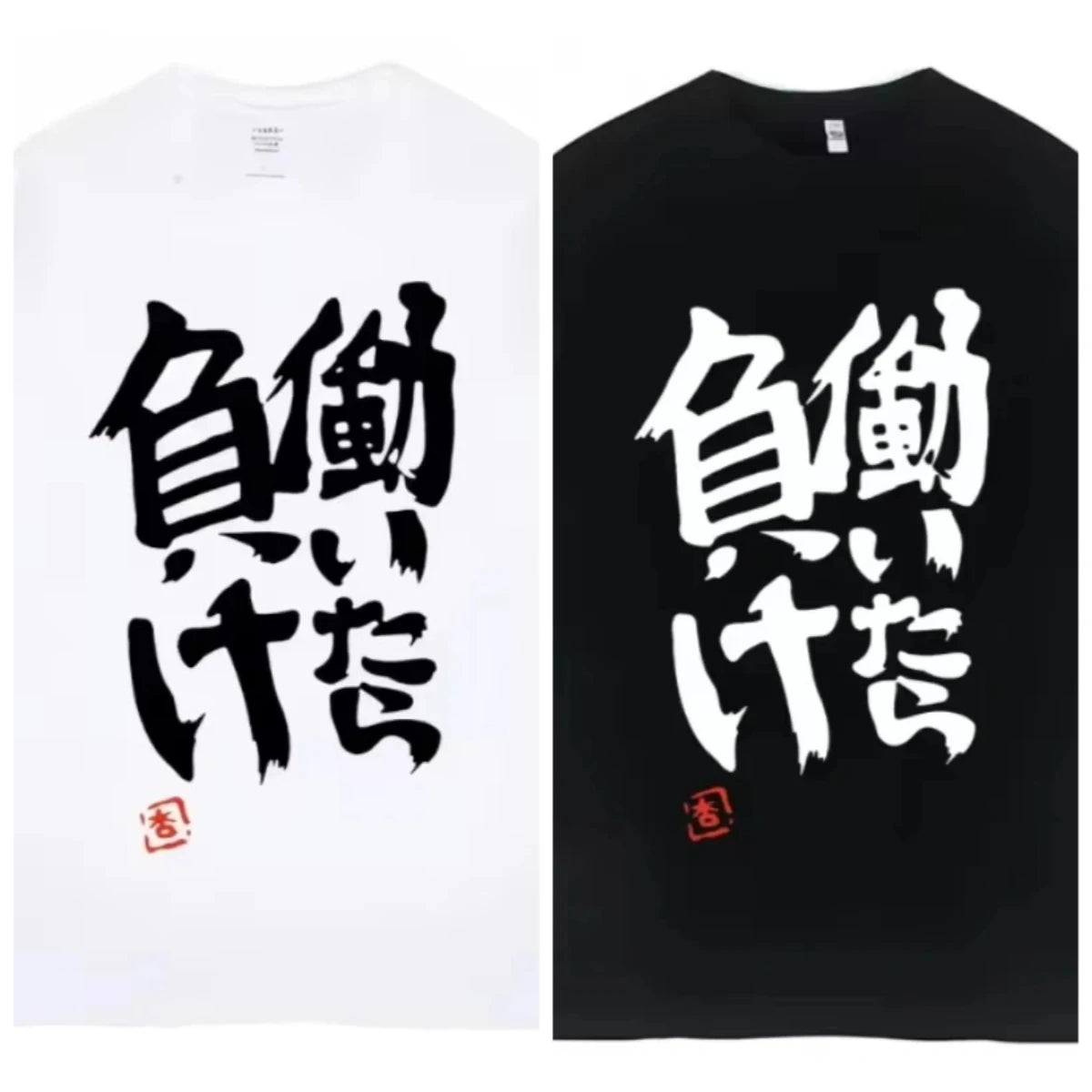 Cotton Anime Futaba Anzu Same Print T Shirt Chinese Word Cosplay Style T Shirts Fashion Summer Women Tees Streetwear