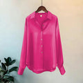2025Spring Shirt And Blouses New Sweater Cardigans Woman Top Knitted Korean Long Sleeve Lapel Button Elegance Sweet Casual Coats