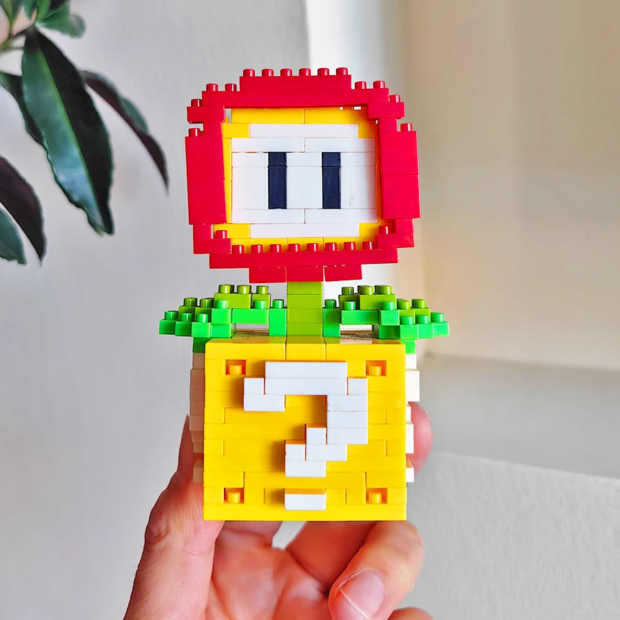 Hand-assembled model bouquet, DIY building block set, creative girlfriend gift, home decoration, jigsaw puzzle Christmas gift