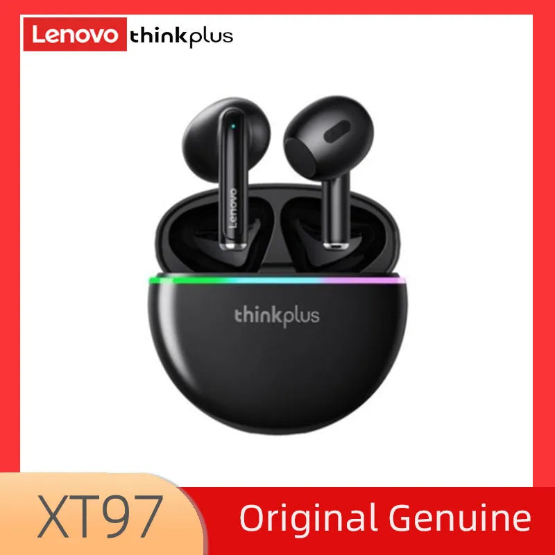 Lenovo XT97 Bluetooth 5.3 earphones in ear TWS music earphones high-definition microphone call waterproof and sweat resistant