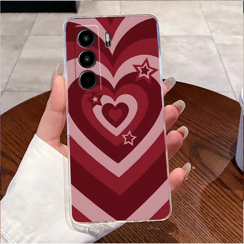 For Itel Power 70 P673L Case Clear Luxury Cute Love Rabbit Funny TPU Soft Silicone Phone Casing For Itel P70 Power70 Back Cover