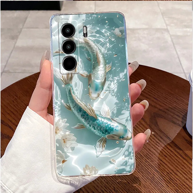For Itel Power 70 P673L Case Clear Luxury Cute Love Rabbit Funny TPU Soft Silicone Phone Casing For Itel P70 Power70 Back Cover