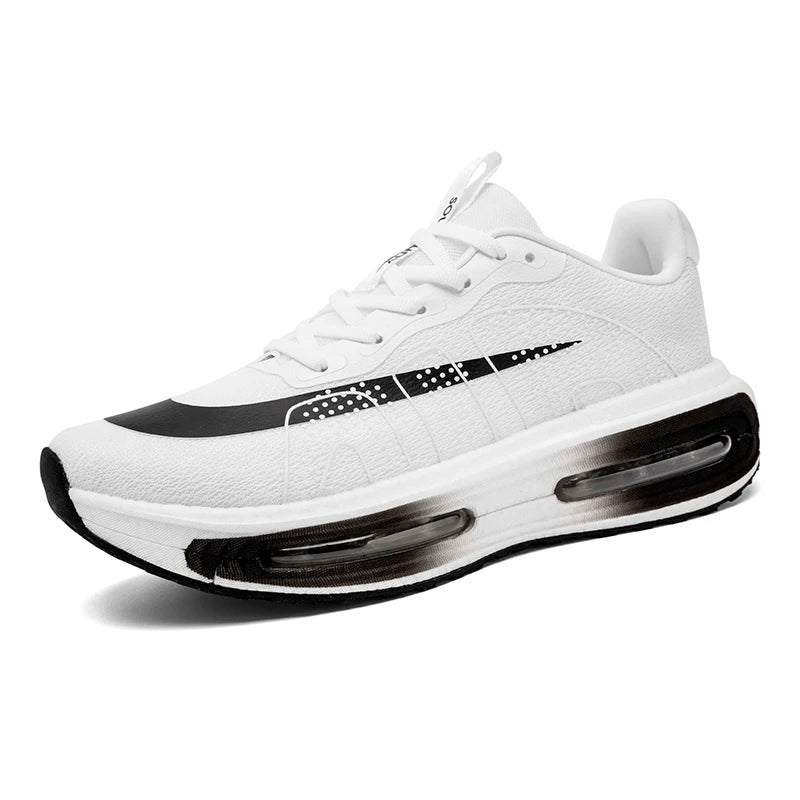 Best Men Cushioned Walking Running Shoes Boys Off Road Sneakers Thick Soles Light Weight Breathable Women's Jogging Tennis Shoes