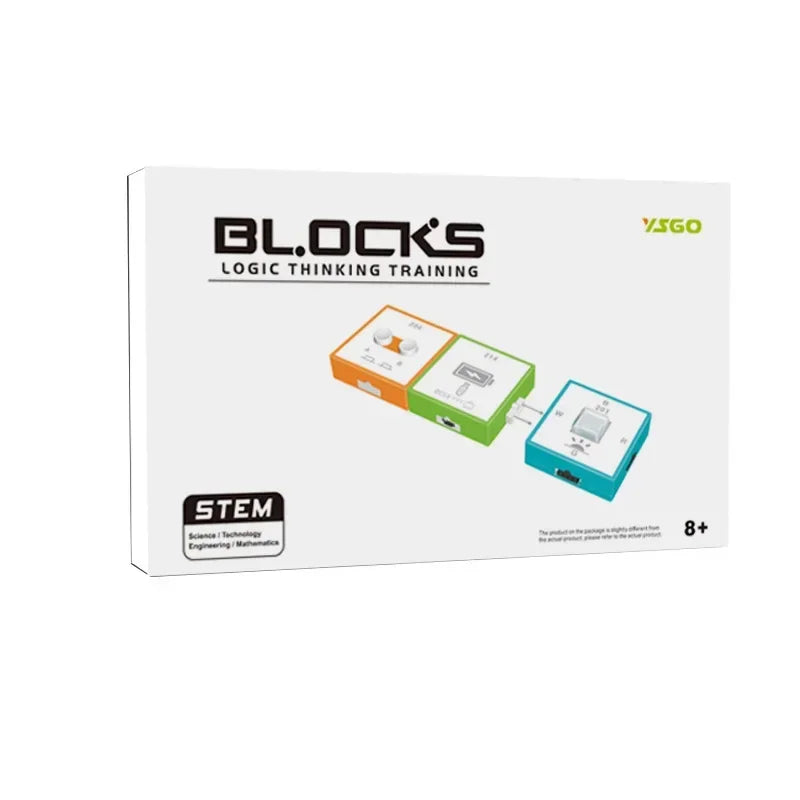 STEM Physical Science Experiment Electronic Building Blocks Logical Thinking Training circuit kit Set Educational Toys Children