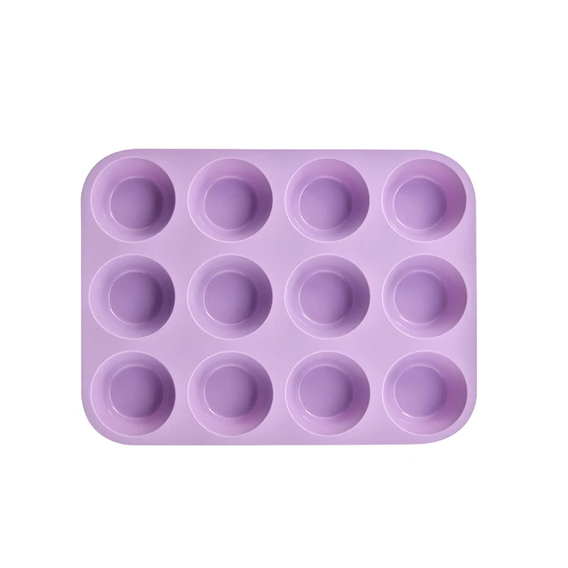 Silicone Baking Mold 12/24 Holes 3D Bakeware round Sphere Chocolate Mold Cupcake Pan DIY Muffin Cake Kitchen Tools