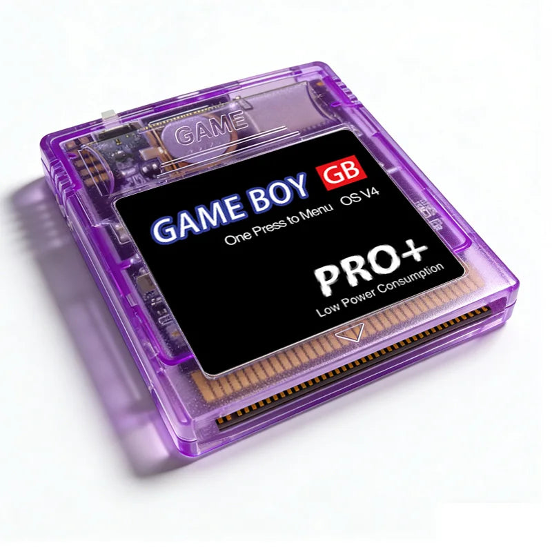 GBC Game Card Gameboy Card OS V4 2000 in 1 With 4GB TF Card Game Card For GB GBC GBA SP GBM GBP Game Consoles