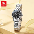 OLEVS 9946 Original Women's Watches Luminous Stainless Hardcore Machinery  Dual Calendar Automatic Mechanical Watch for Women