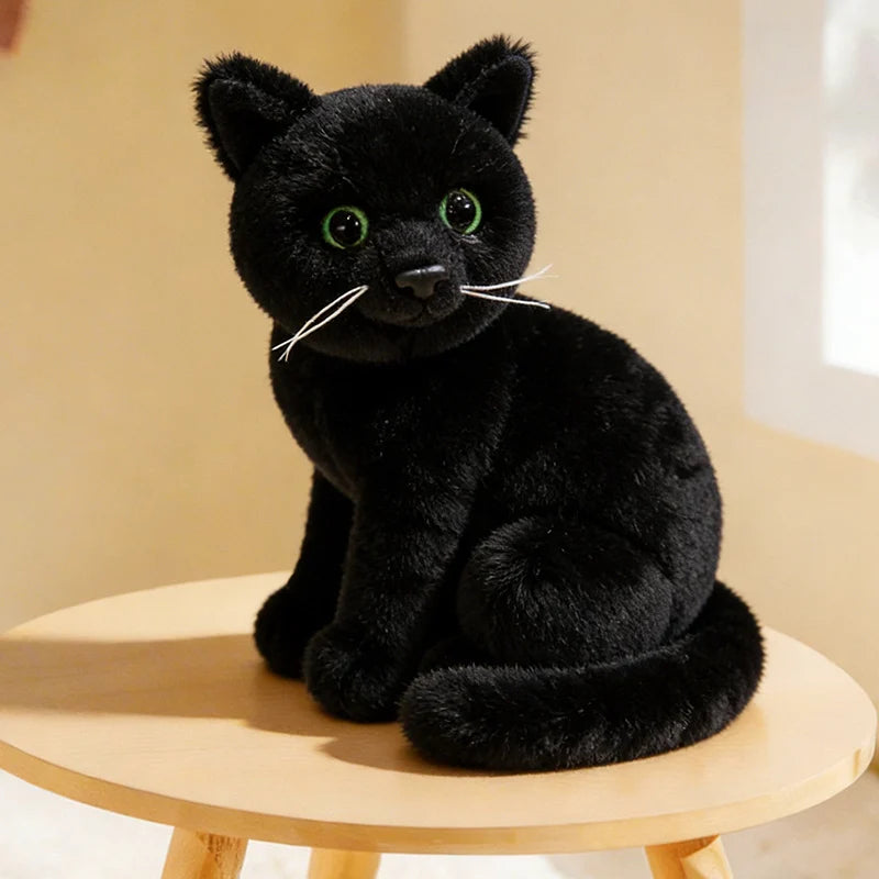 26cm Cartoon Cat Plush Doll Colorful Gray Orange Cow Cat Siamese Cat Tabby Cat Animal Stuffed Toy Home Decor Gift For Children