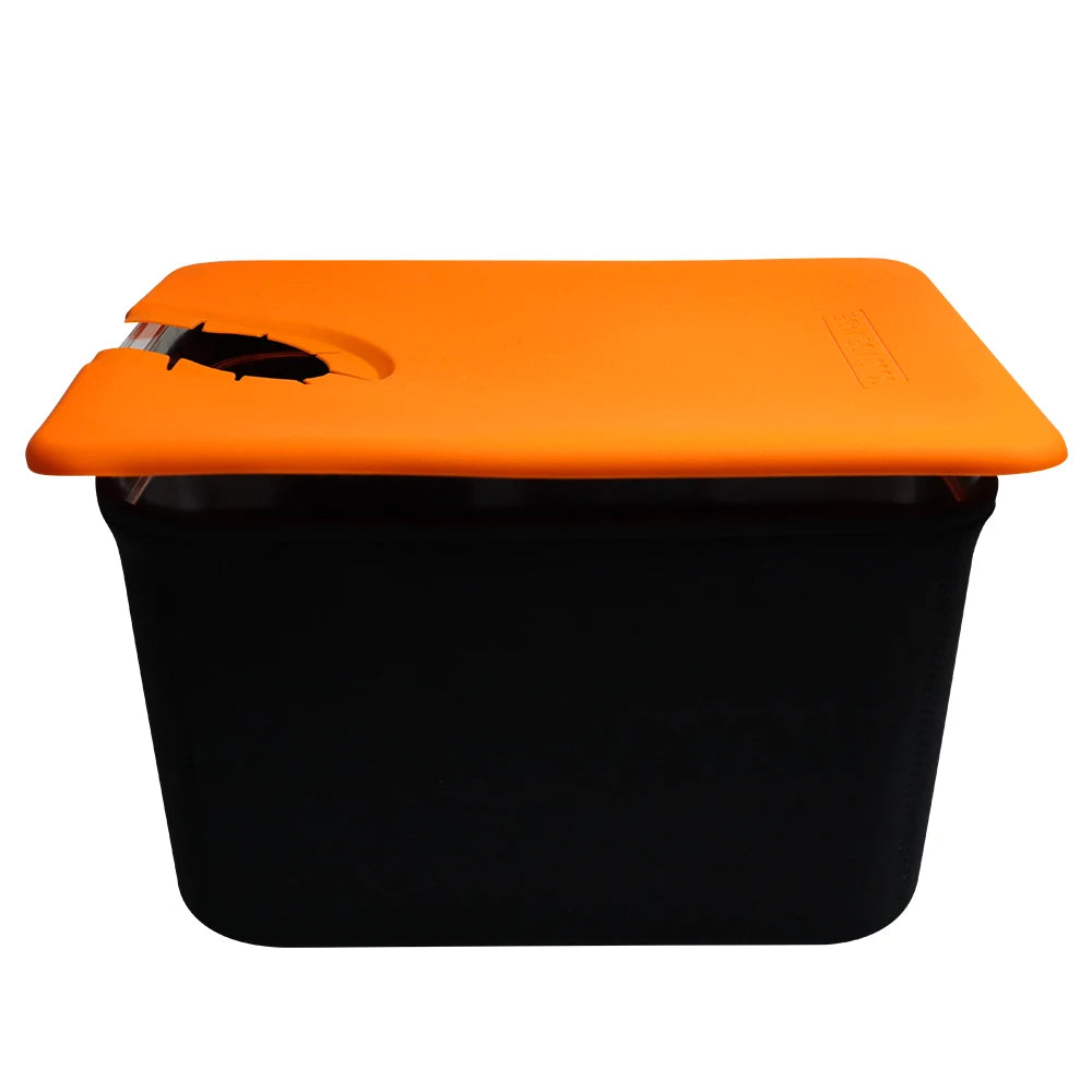 Mutifunctional 11L Sous Vide Container with Foldable Silicone Lid Container Cover Compatible with All Sous Vide Cookers