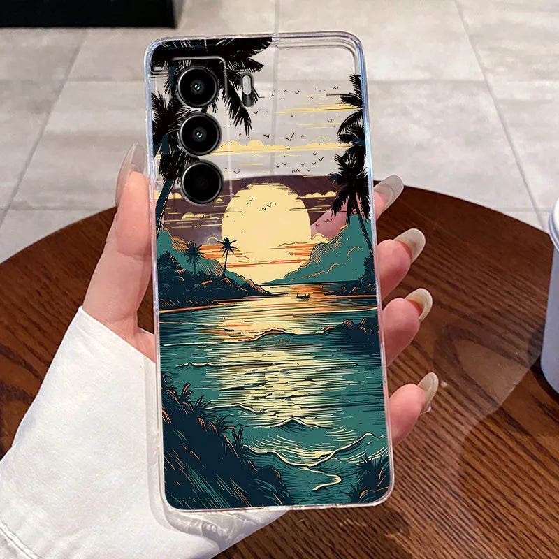 For Itel Power 70 P673L Case Clear Luxury Cute Love Rabbit Funny TPU Soft Silicone Phone Casing For Itel P70 Power70 Back Cover