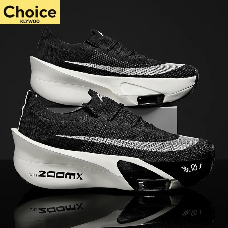 NEW Running Shoes Carbon Board Speciality Marathon Men Sports Breathable Lightweight Womens Comfortable Athletic Brand Sneakers