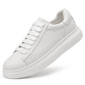 Genuine leather men's board shoes New Comfort Brand Styles Black and white Thick soled comfortable shoes Luxury hot selling