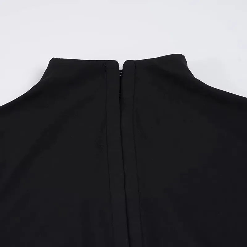 Gothic Y2K retro short slimming T-shirt street trend slimming sexy and fashionable Harajuku high Street popular hot girl style