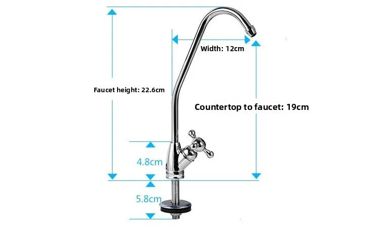 BaiDaiMoDeng Pure Water Faucet In The Kitchen All Copper Lead-free Water Tank Used By The Faucet Direct Drinking Water Faucet