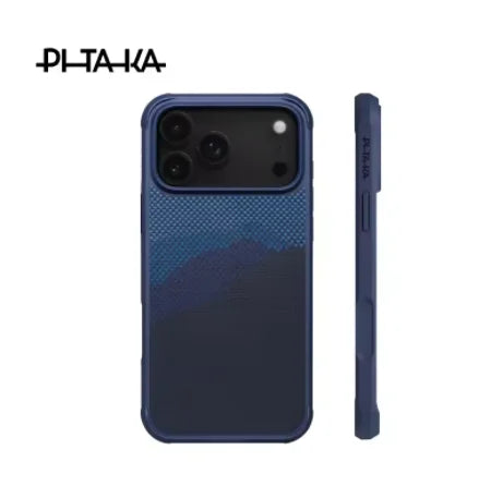PITAKA Carbon Fiber Shell iPhone 17 Pro Max Kevlar Wireless Charging Rear Cover Shell iPhone 17 Pro Max/17 Pro Anti Drop Version
