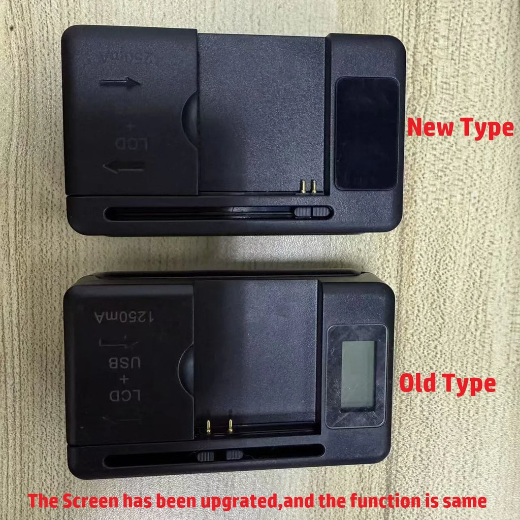 Brand New Universal Mobile Battery Charger EU US Plug LCD Indicator Screen Charging USB-Port Adapter Cell Phone Chargers