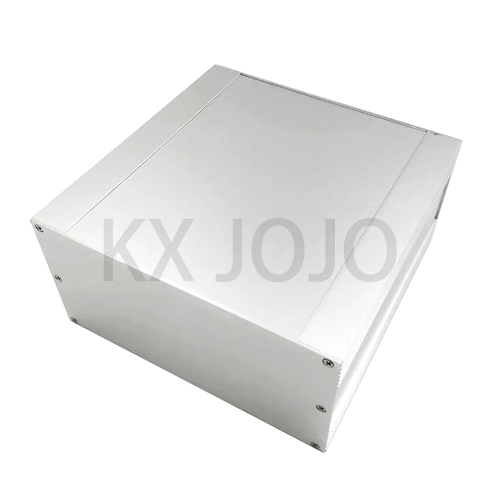 Aluminum Enclosure 250*100*300mm Waterproof Split Case PCB DIY Instrument Electronic Project Protective Box Silver