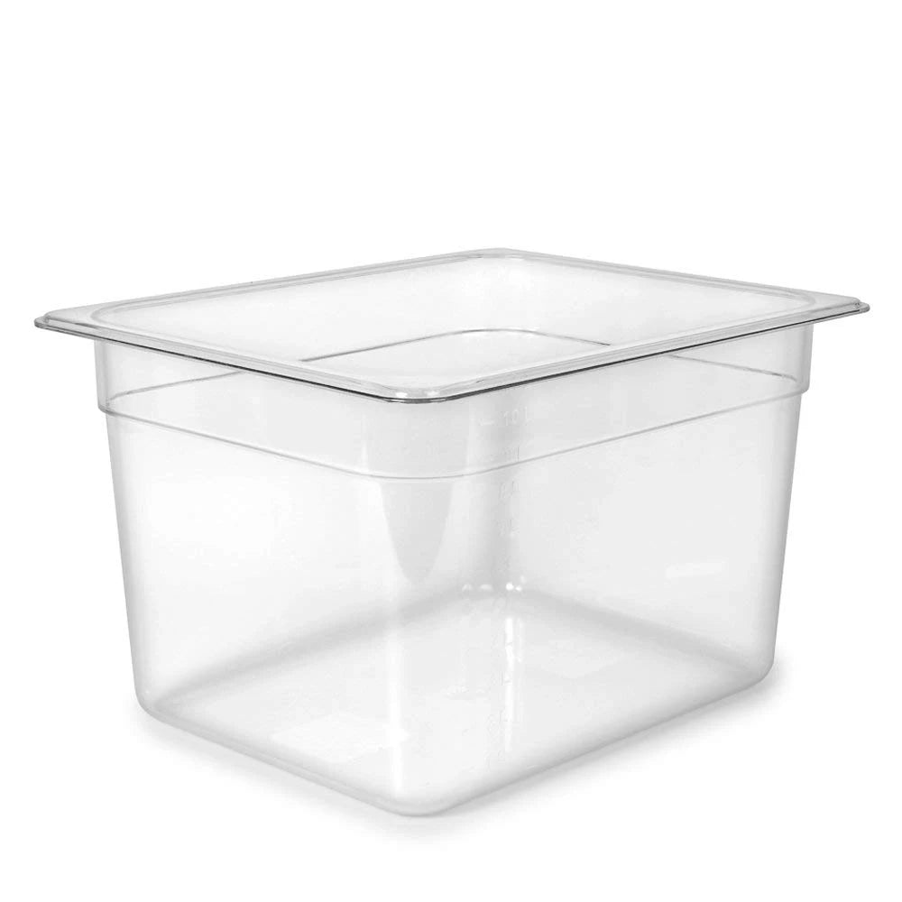 Mutifunctional 11L Sous Vide Container with Foldable Silicone Lid Container Cover Compatible with All Sous Vide Cookers