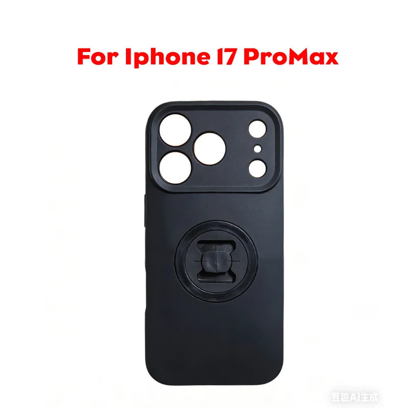 Phone holder Mobile Phone Case for iPhone 17 17Pro 17Air  17ProMax Motorcycle/Bike Moto Mount Cell Phone Cover Shockproof Case