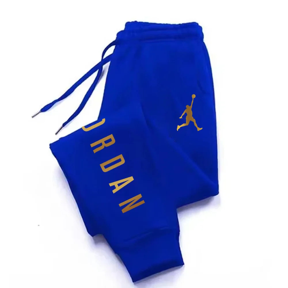 25 Autumn/Winter Trendy Letter Print Harajuku Versatile Daily Outdoor Running Fitness Casual Loose Comfortable Men Sports Pants