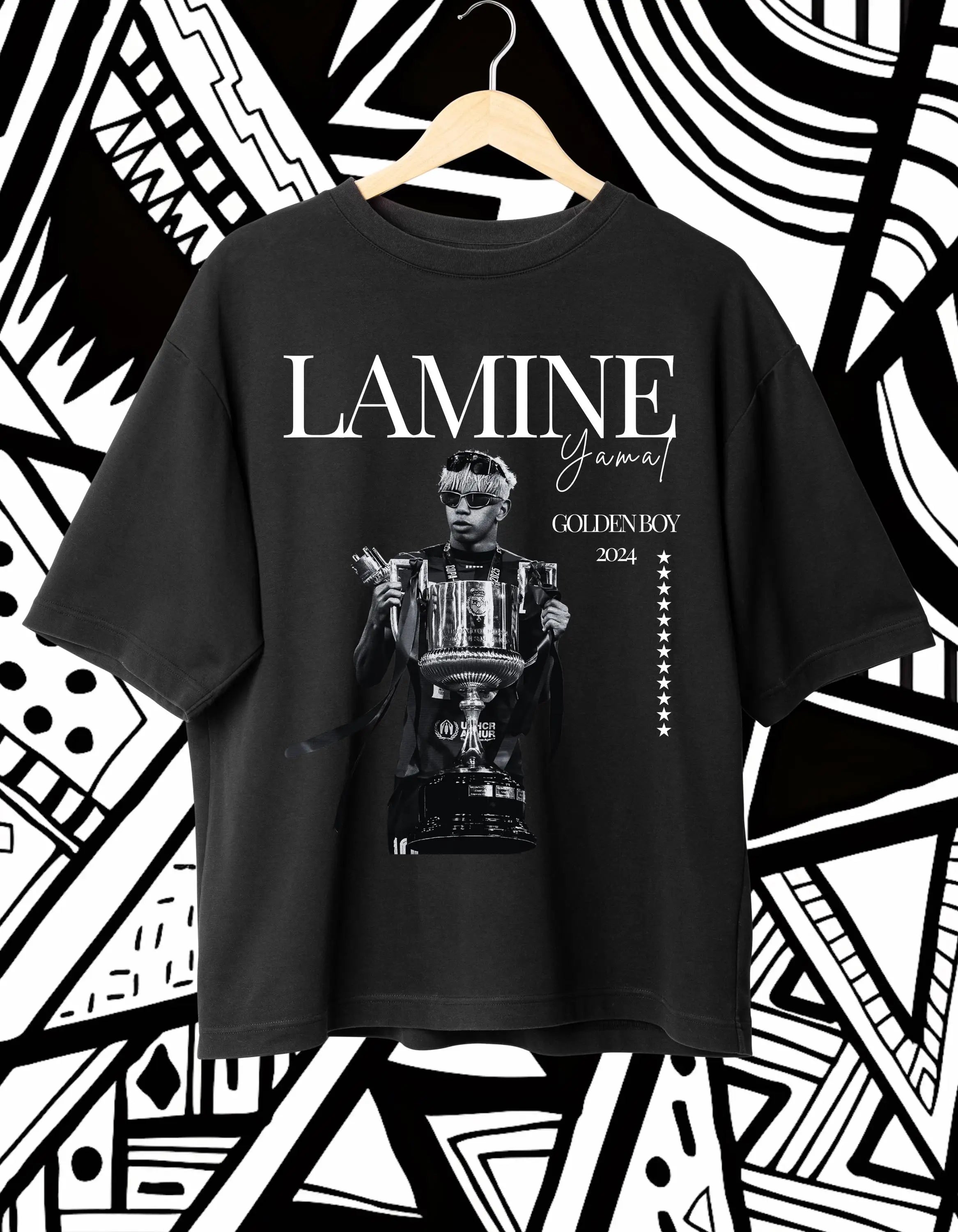 Summer Lamine Yamal T-shirt Design: 100% Pure Cotton Printed Y2k Cool Casual Breathable Street Fashion Top for Both Men Women