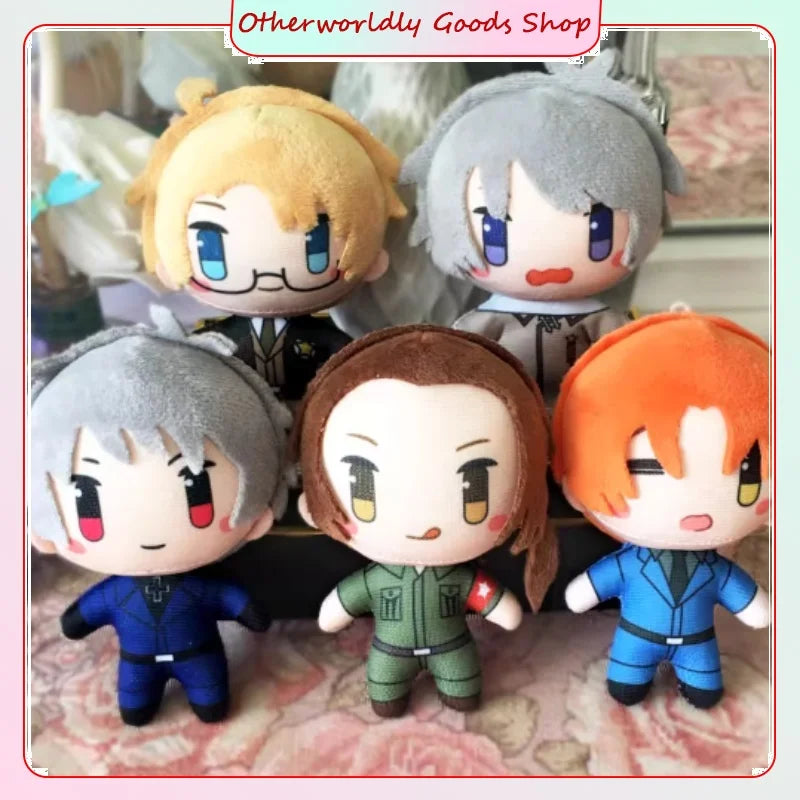 Hetalia Cotton Doll Aph Anime Merchandise Wang Yao 10cm Mochi Mascot Pendant Decoration Collection Holiday Gifts Toys Cute